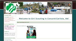 Desktop Screenshot of ccgirlscouts.org